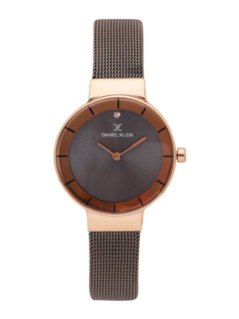 

Daniel Klein Women Gunmetal-Toned Analogue Watch DK11727, Metallic