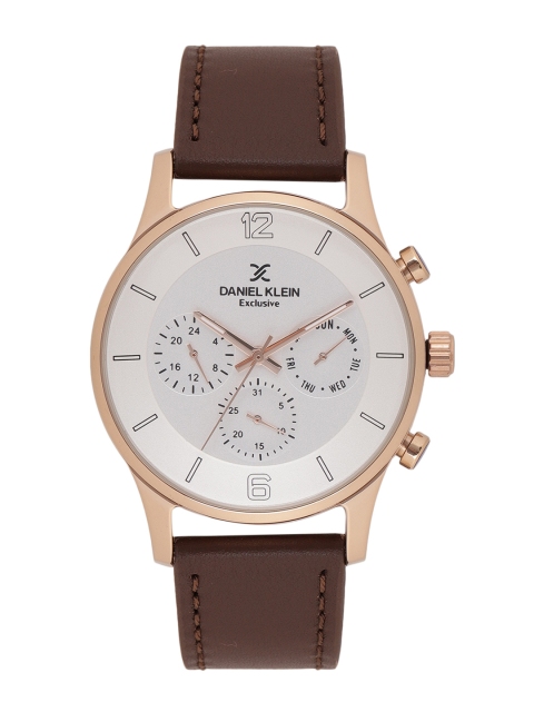 

Daniel Klein Men Silver-Toned Analogue Watch DK11739-6