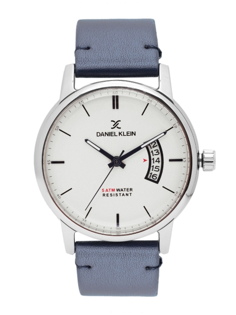 

Daniel Klein Premium Men Silver-Toned Analogue Watch DK11714-3