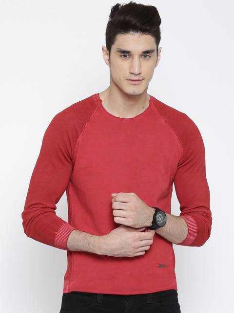 

United Colors of Benetton Men Red Sweater