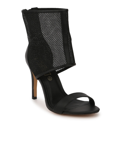 

Truffle Collection Women Black Solid Heels