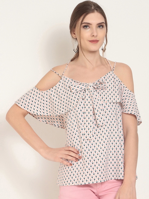 

RARE Women Multicoloured Printed A-Line Top, Multi