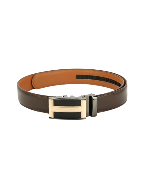 

Pacific Gold Men Brown Solid Belt