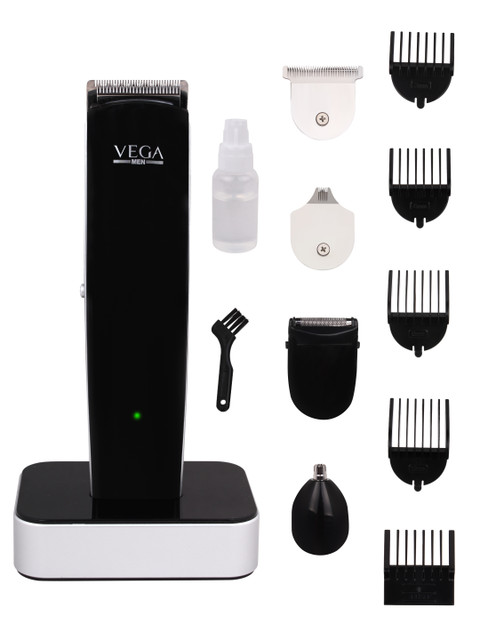 

VEGA Men Black T-5 Grooming Station Beard & Hair Trimmer VHTH-04