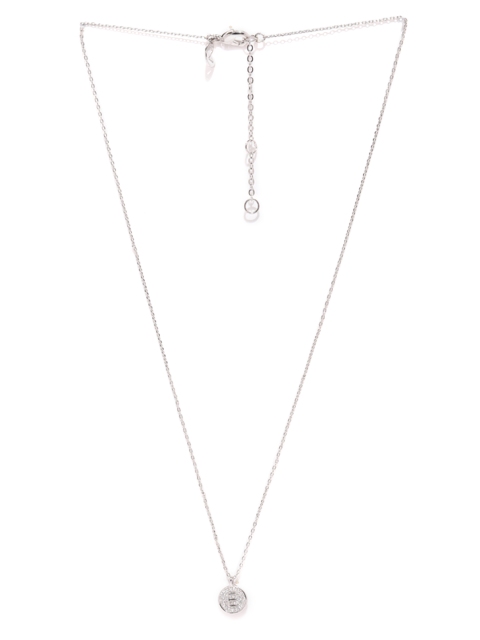 

Accessorize Silver-Toned Brass Pendant with Chain