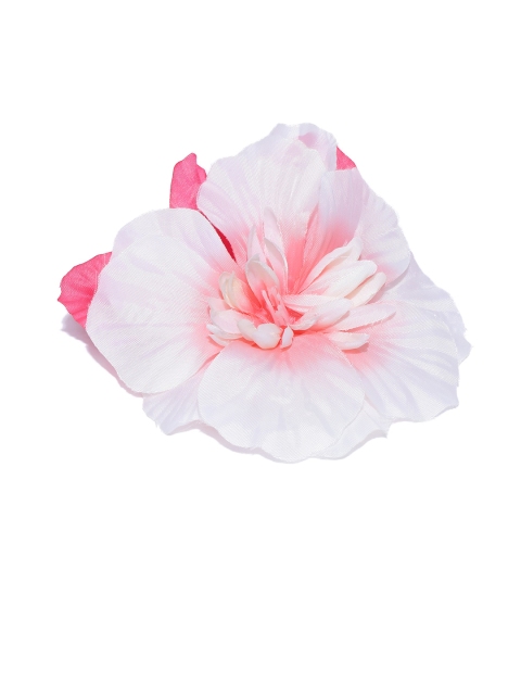 

Accessorize Pink & Off-White Floral Alligator Hair Clip