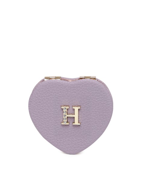 

Accessorize Purple Heart-Shaped Pocket Mirror
