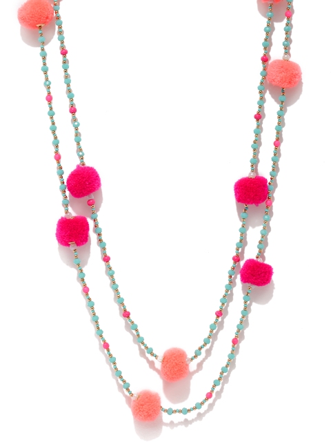 

Accessorize Multicoloured Metal Long Necklace, Multi