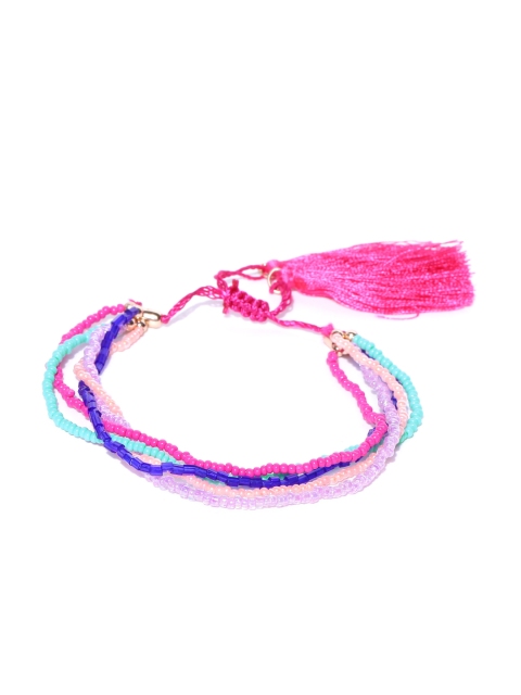 

Accessorize Pink & Blue Multistrand Bracelet