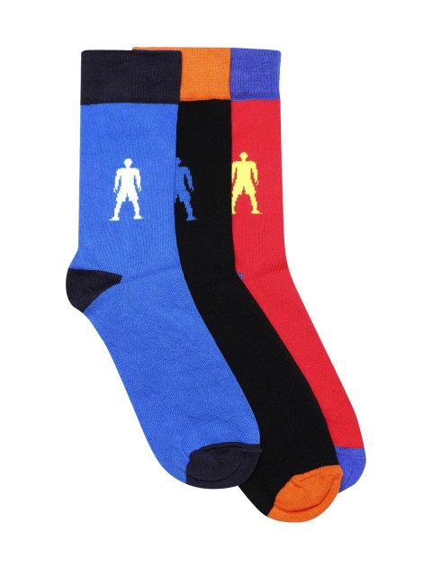 

CR7 CRISTIANO RONALDO Men Pack of 3 Above Ankle-Length Socks, Blue