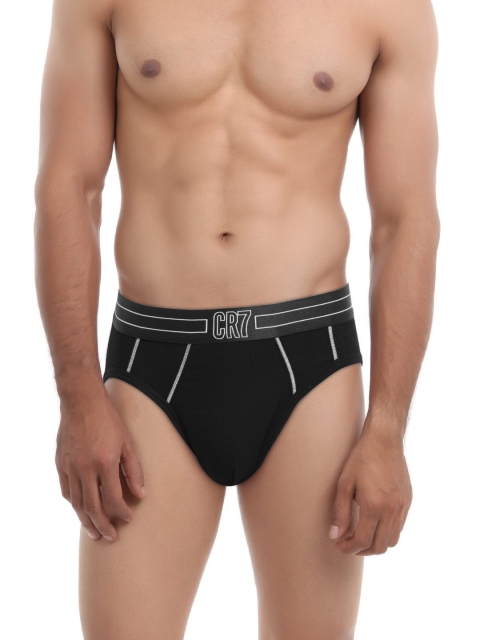 

CR7 Cristiano Ronaldo Men Black Briefs 8310-6627-211