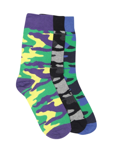 

CR7 Cristiano Ronaldo Men Set of 3 Above Ankle-Length Socks, Multi