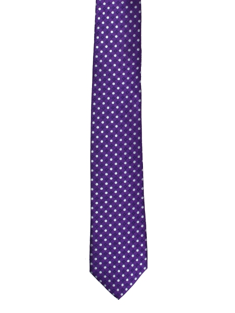 

Tossido Purple Printed Skinny Tie