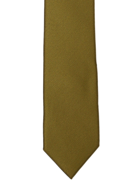 

Tossido Olive Green Woven Design Skinny Tie