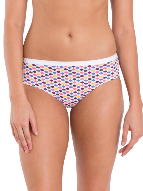 

Jockey Women Pack of 2 Assorted Printed Hipster Briefs 1523-0210, Purple