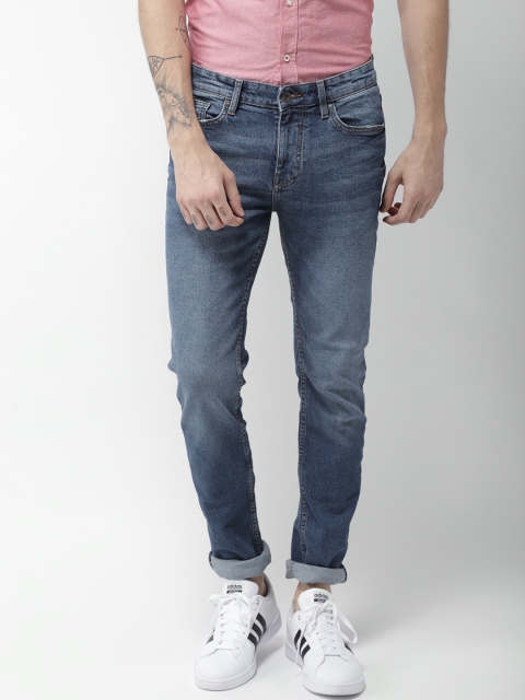 

Celio Men Blue Slim Fit Mid-Rise Clean Look Stretchable Jeans