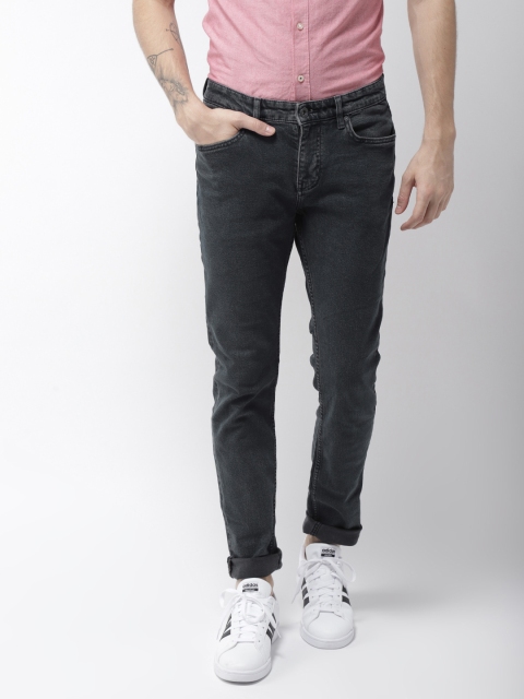 

Celio Men Navy Blue Slim Fit Mid-Rise Clean Look Stretchable Jeans
