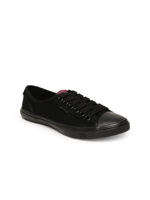 

Superdry Women Low Pro Black Sneakers