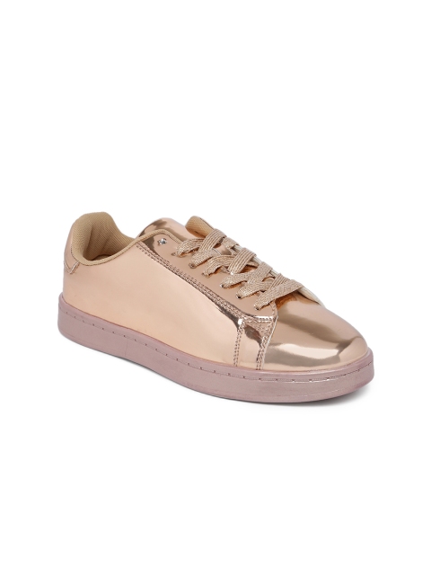

Steve Madden Women Rose Gold Sneakers