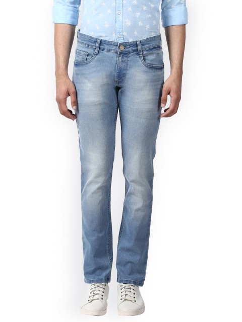 

Parx Men Blue Slim Fit Mid-Rise Clean Look Stretchable Jeans