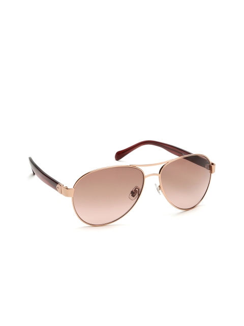 

Fossil Unisex Aviator Sunglasses FOS 3079/S AU2 60M2, Brown
