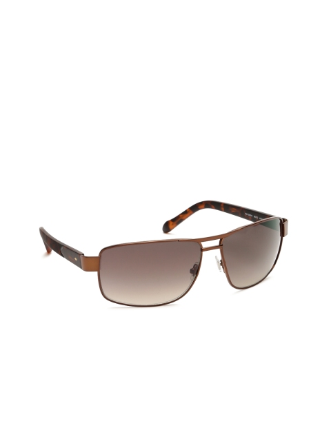 

Fossil Unisex Rectangle Sunglasses FOS 3060/S 0E0 63CC, Brown