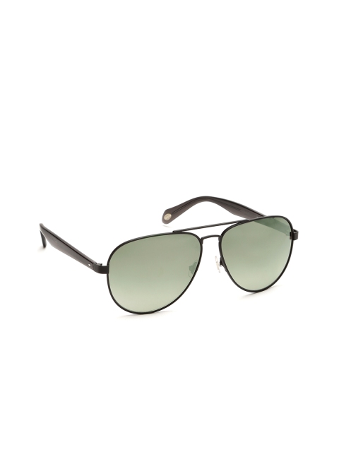 

Fossil Unisex Aviator Sunglasses FOS 2061/S 807 60EL, Green