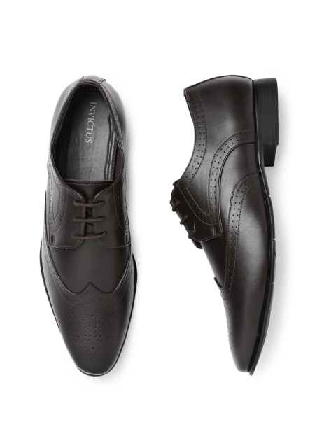 

INVICTUS Men Brown Formal Brogues