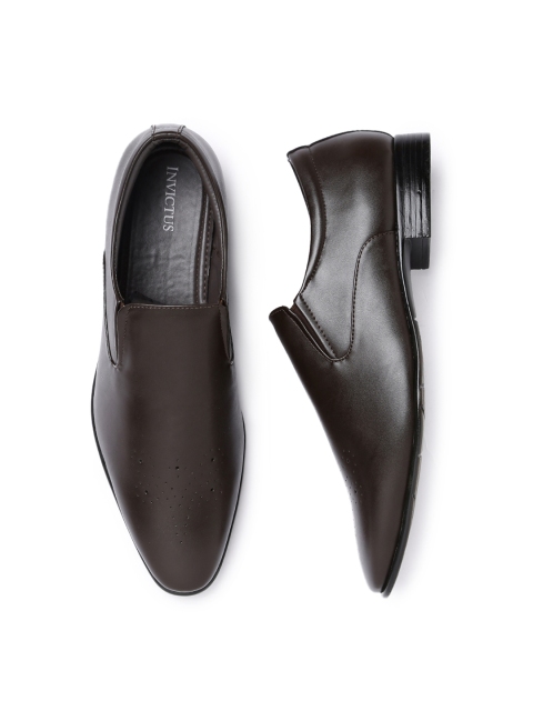 

INVICTUS Men Brown Formal Slip-Ons