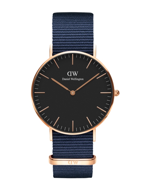 

Daniel wellington Unisex Classic 36mm Bayswater Rose Gold Black Watch DW00100281