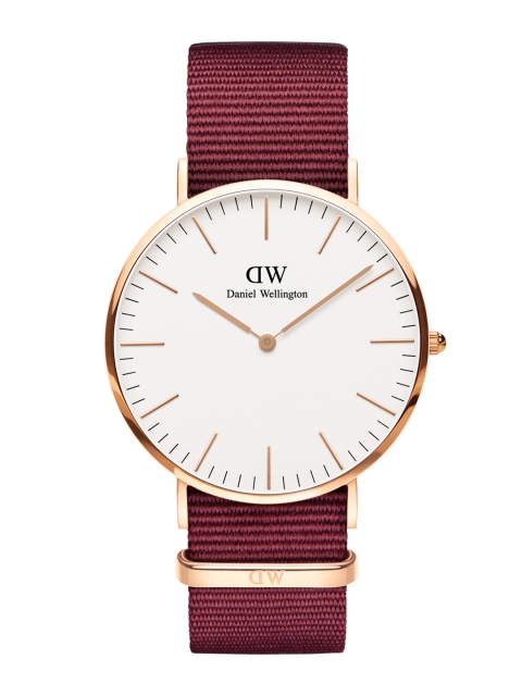 

Daniel wellington Men Classic 40mm Roselyn RG White Watch DW00100267