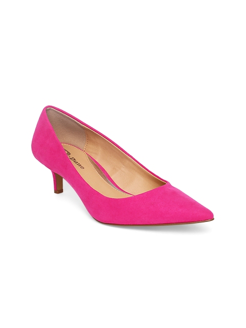 

Dune London Women Pink Solid Pumps