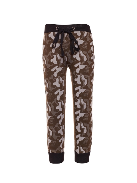 

VIMAL JONNEY Girls Olive Printed Joggers
