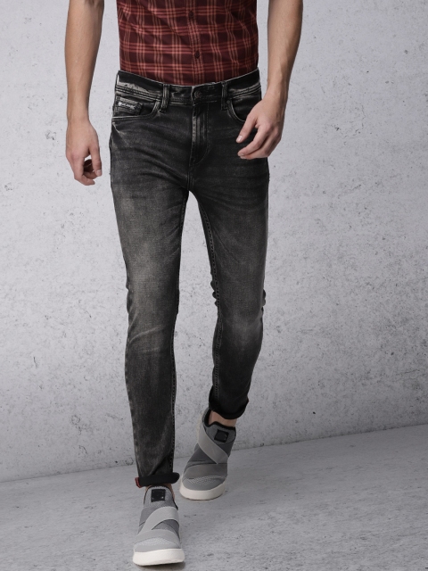 

Ecko Unltd Men Grey Skinny Fit Mid-Rise Clean Look Stretchable Jeans