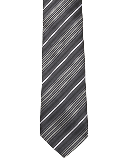 

Tossido Grey Woven Design Broad Tie