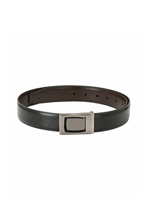 

Pacific Gold Men Black & Brown Reversible Solid Belt