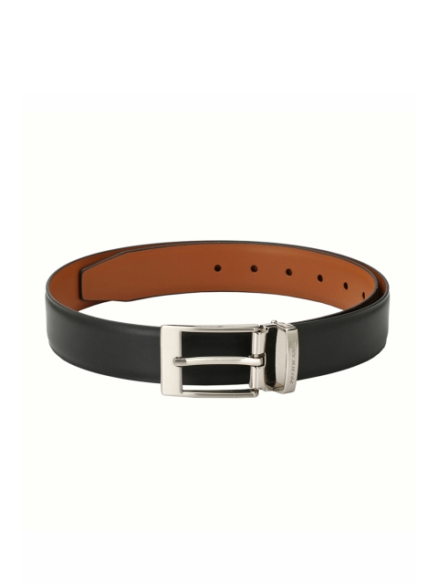 

Pacific Gold Men Black & Brown Reversible Solid Belt