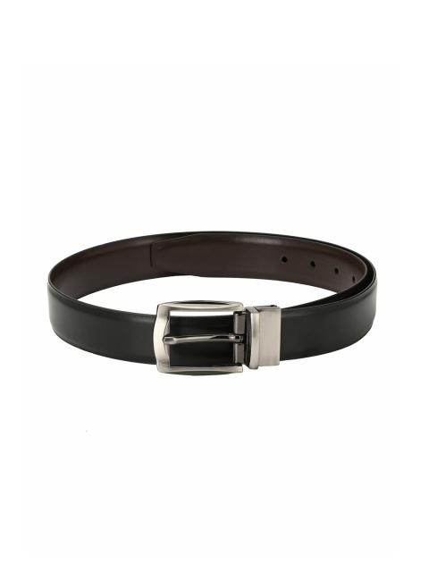 

Pacific Gold Men Black & Brown Reversible Solid Belt