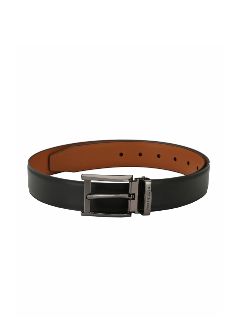 

Pacific Gold Men Black & Brown Reversible Solid Belt