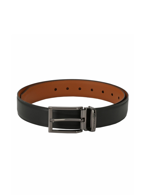 

Pacific Gold Men Black & Brown Reversible Solid Belt