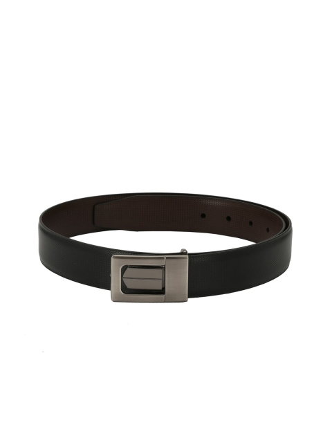 

Pacific Gold Men Black & Brown Reversible Solid Belt