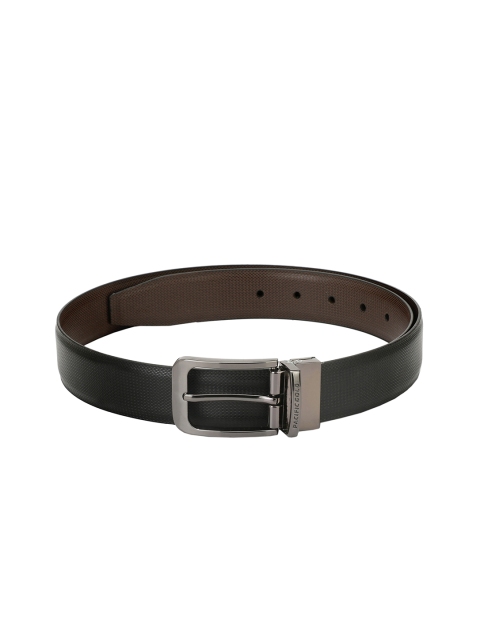 

Pacific Gold Men Black & Brown Reversible Solid Belt