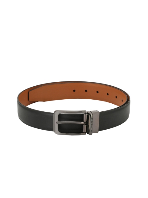 

Pacific Gold Men Black & Brown Solid Reversible Belt