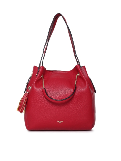 

Dune London Red Daura Shoulder Bag