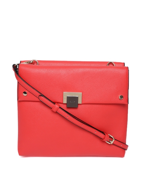 

Dune London Red Solid Sling Bag