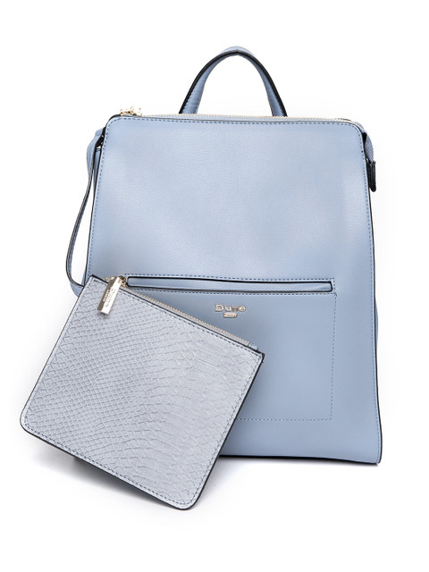 

Dune London Women Blue Solid Backpack