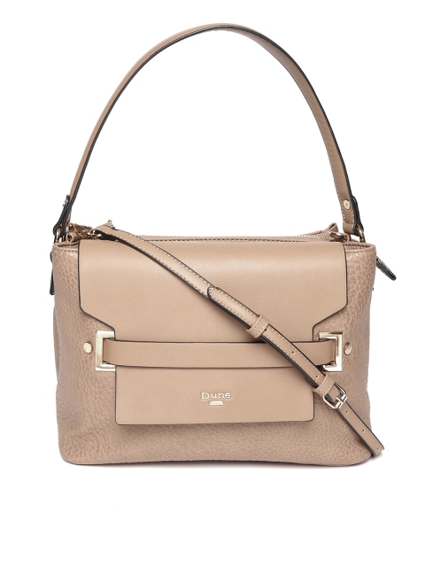 

Dune London Brown Textured Shoulder Bag