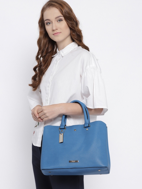 

Dune London Blue Solid Handheld Bag