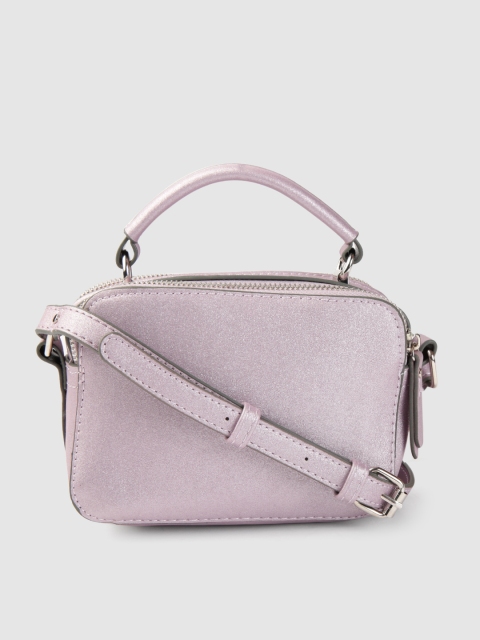 

Accessorize Lavender Solid Sling Bag