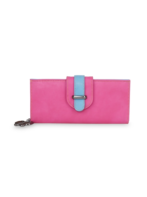 

Butterflies Women Pink Solid Two Fold Wallet